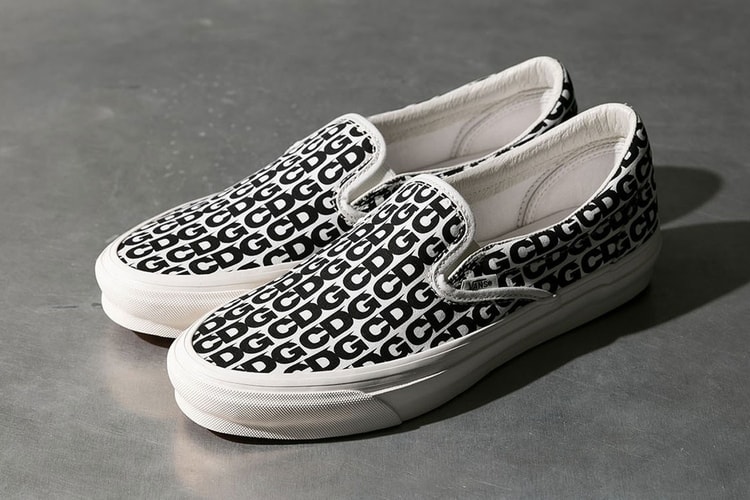 COMME des GARÇONS CDG x Vault by Vans Slip-On 最新聯名鞋款正式登場