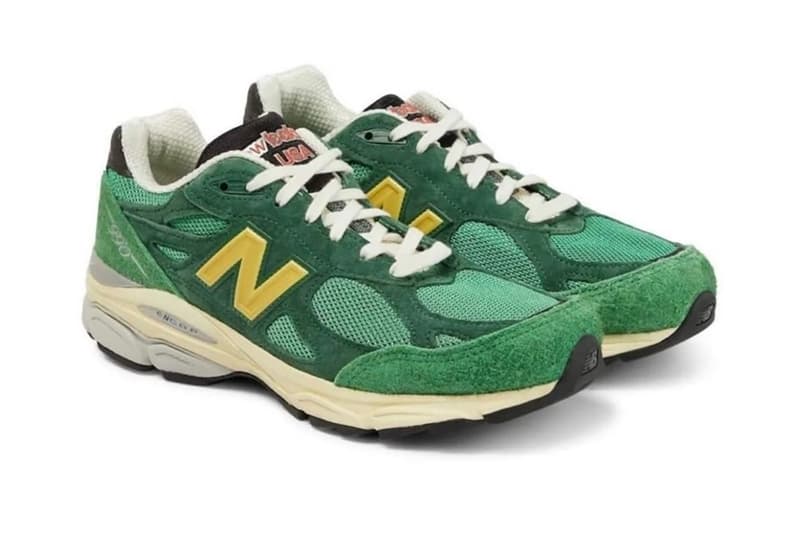 New Balance 990v3 推出全新 Green/Yellow 配色