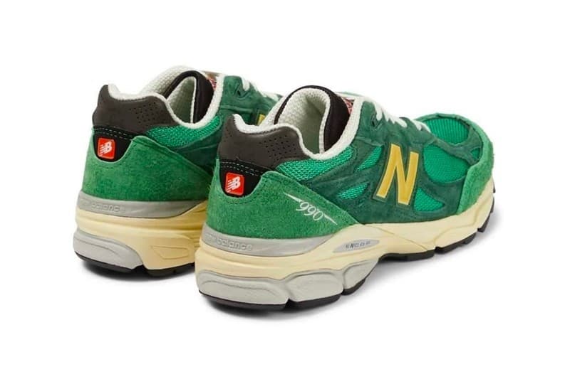 New Balance 990v3 推出全新 Green/Yellow 配色