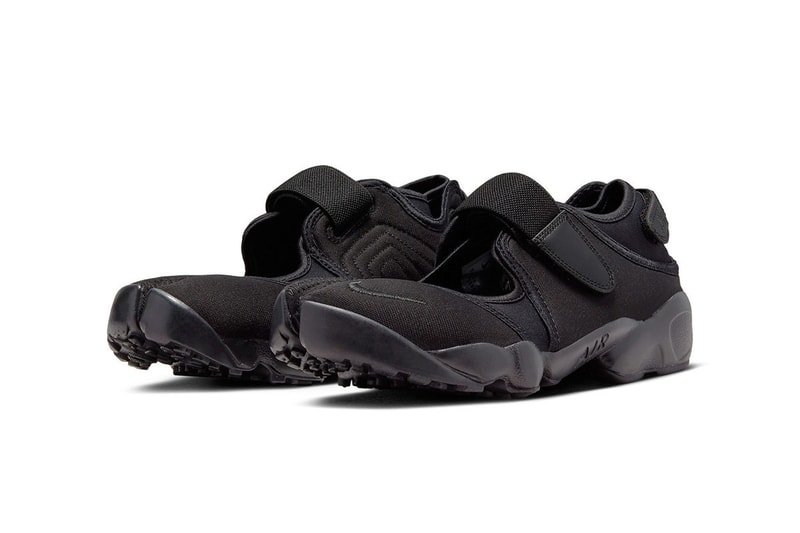 Nike Air Rift 全黑配色「Triple Black」即将回归上架