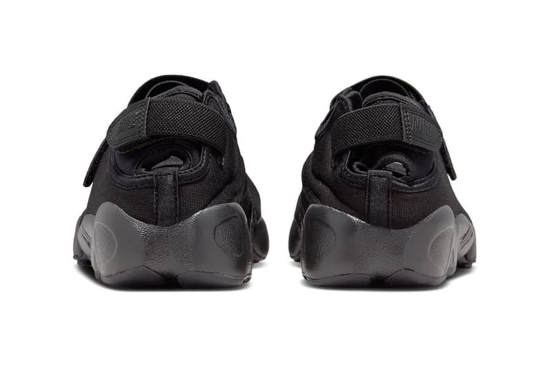 Nike Air Rift 全黑配色「Triple Black」即将回归上架