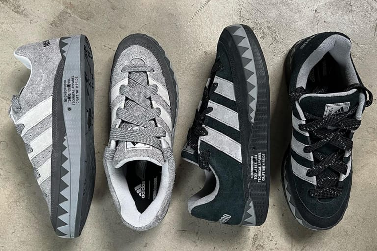 NEIGHBORHOOD x adidas ADIMATIC 最新聯名鞋款率先曝光