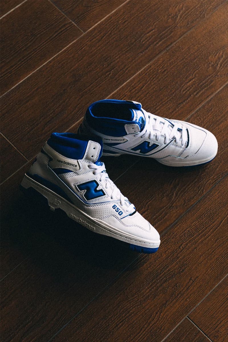 New Balance 复古篮球鞋款 650 最新配色系列正式登陆 HBX