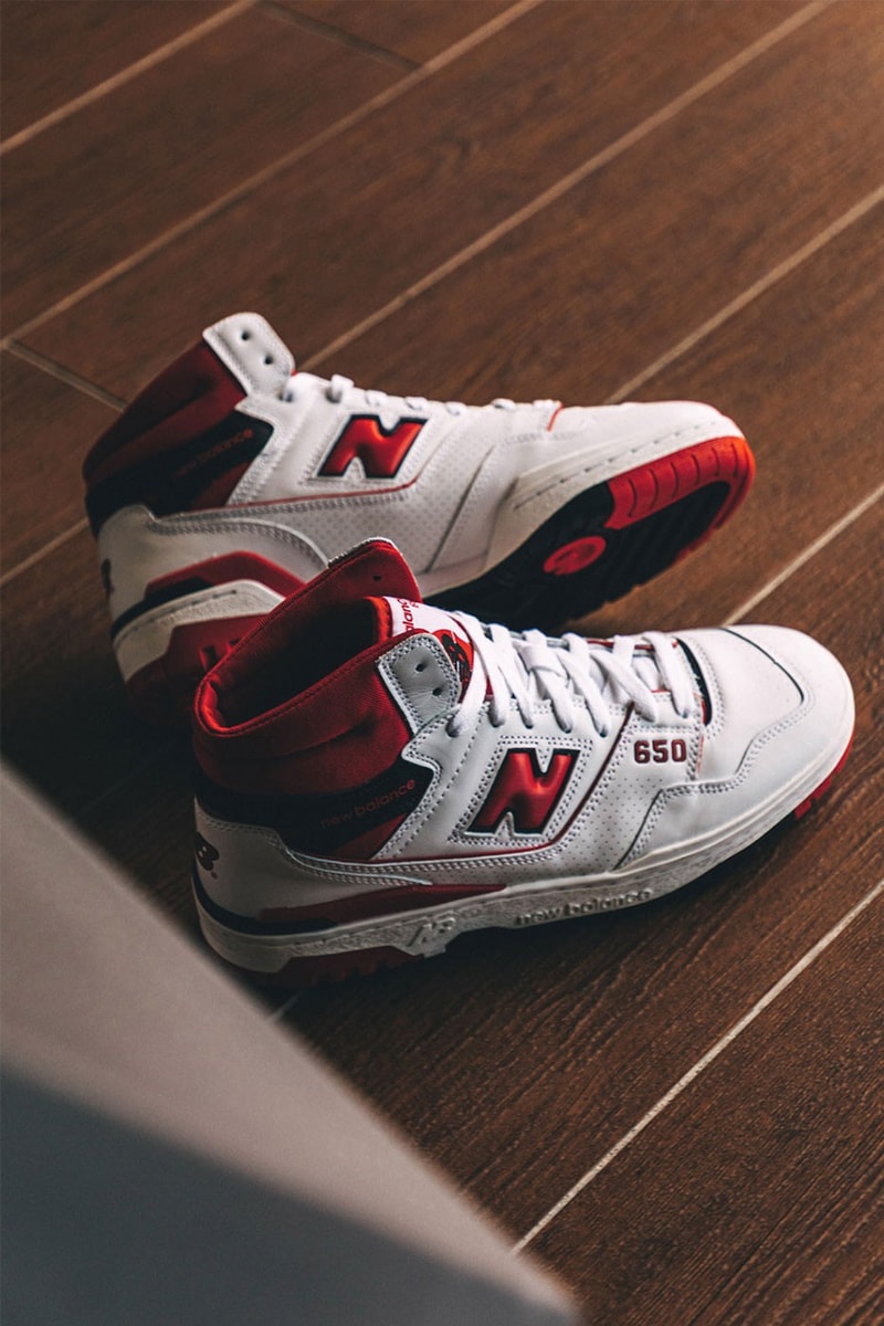 New Balance 复古篮球鞋款 650 最新配色系列正式登陆 HBX