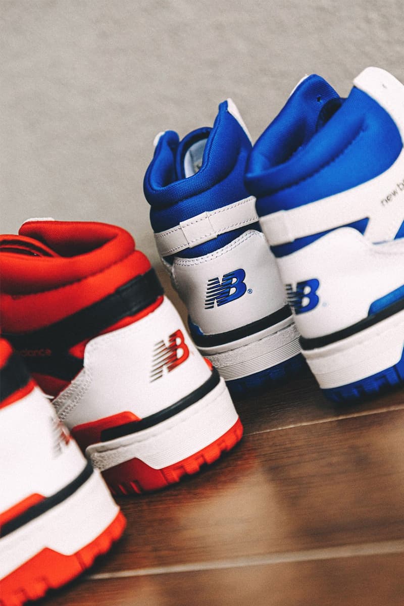 New Balance 复古篮球鞋款 650 最新配色系列正式登陆 HBX