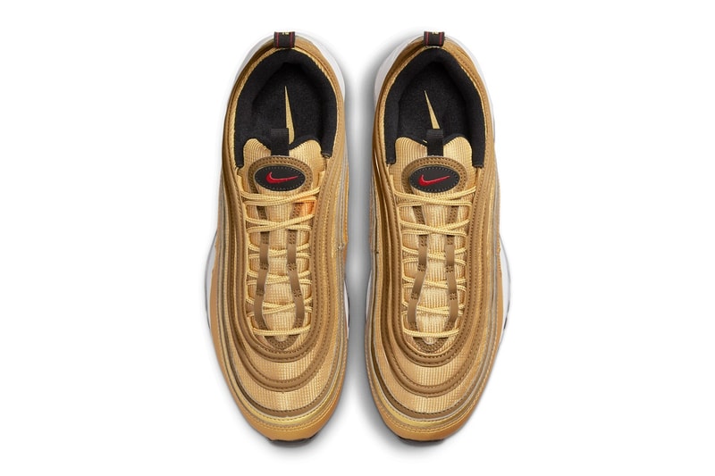 Nike Air Max 97 人氣配色「Gold Bullet」官方圖輯、發售情報率先公開