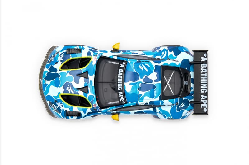 BAPE® x ASTON MARTIN GT3 联名模型车即将登场