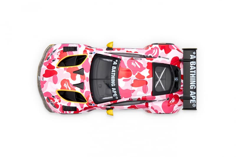 BAPE® x ASTON MARTIN GT3 联名模型车即将登场
