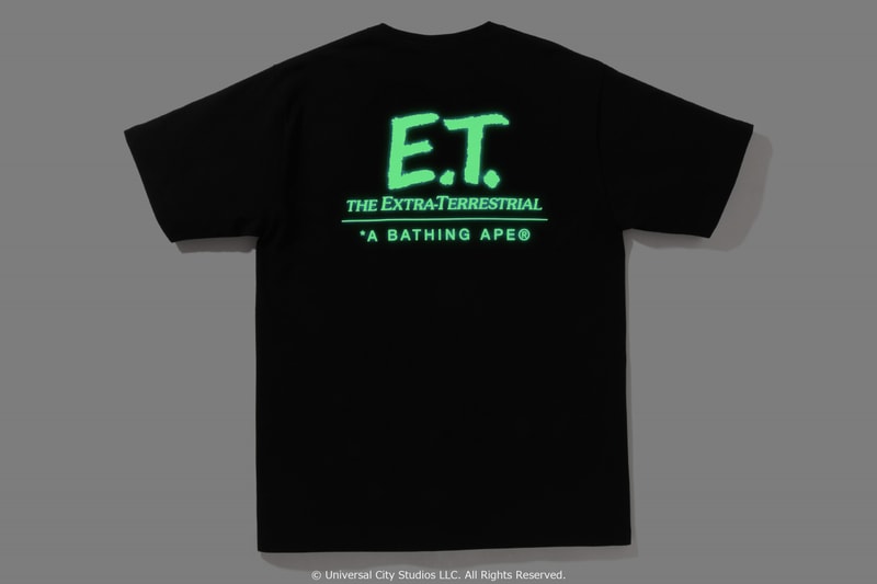 A BATHING APE® × E.T. 即将登场