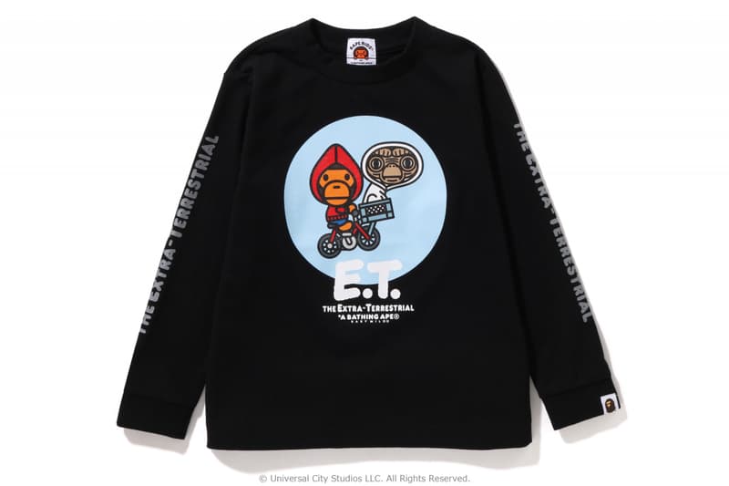 A BATHING APE® × E.T. 即将登场