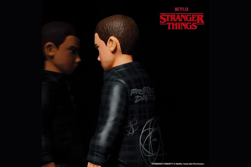 FUTURA x《怪奇物語 Stranger Things》「Eleven」联名搪膠公仔正式登場