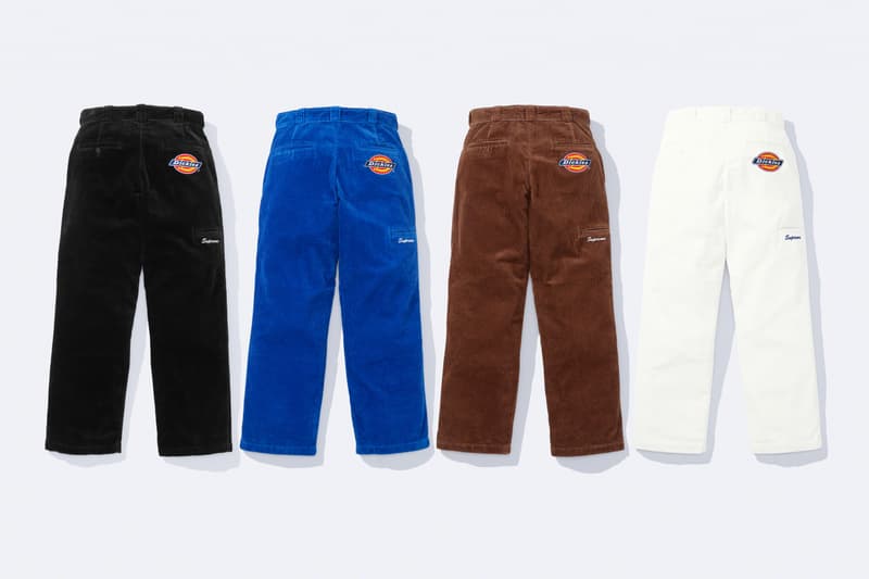 Supreme x Dickies 2022 秋季联名系列正式发布