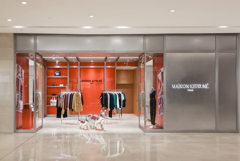 走进 MAISON KITSUNÉ 全新成都店铺