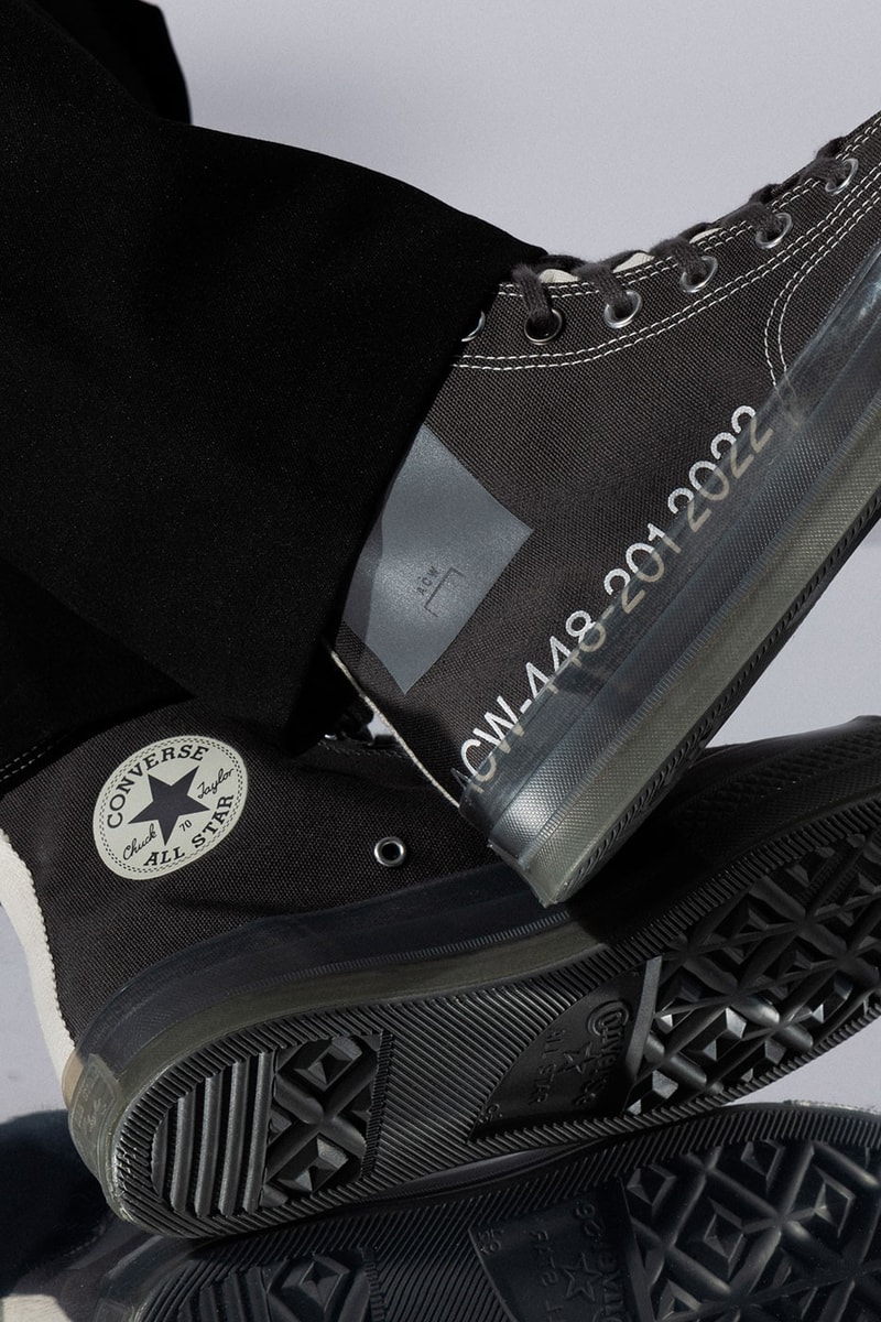 獨家近賞 A-COLD-WALL* x Converse Chuck 70 Hi 最新聯名鞋款