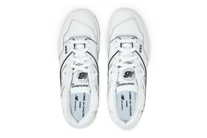 COMME des GARÇONS HOMME x New Balance 550 聯名系列正式上架