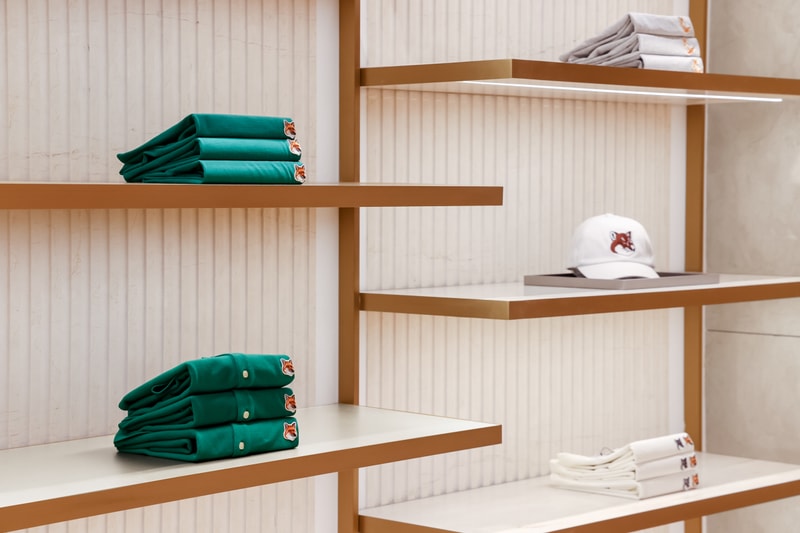 走进 MAISON KITSUNÉ 全新成都店铺