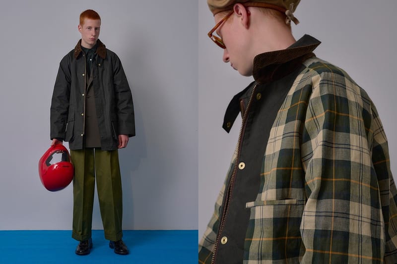 MARKAWARE & EDIFICE 別注版 Barbour 外套系列