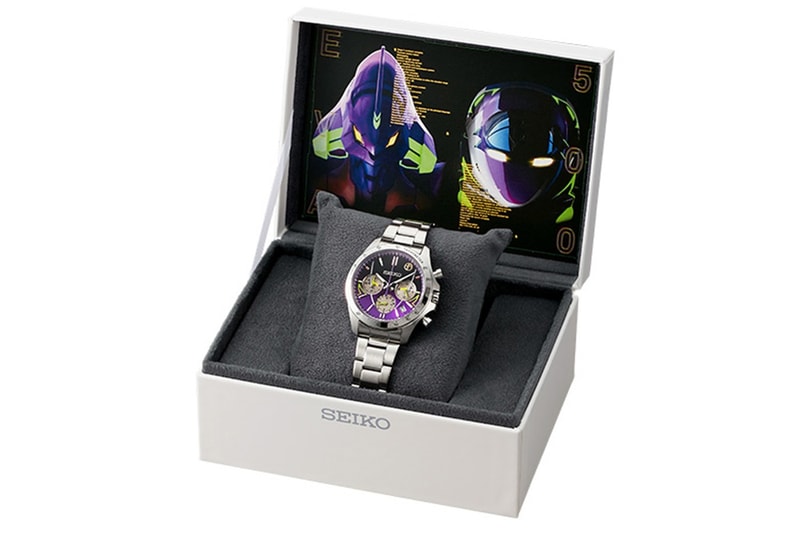 《新世紀福音戰士 Evangelion》x Seiko 全新联名錶款正式登場