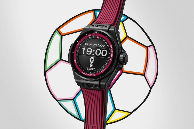Hublot 推出全新 2022 世界杯足球赛特别版 Big Bang e 智能表款