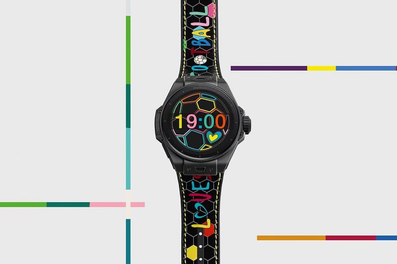 Hublot 推出全新 2022 世界杯足球赛特别版 Big Bang e 智能表款