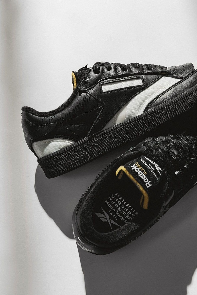 Maison Margiela x Reebok Club C 最新联名鞋款正式上架