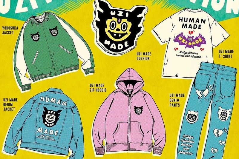 NIGO 率先預告 Lil Uzi Vert x HUMAN MADE 最新聯名系列即將登場