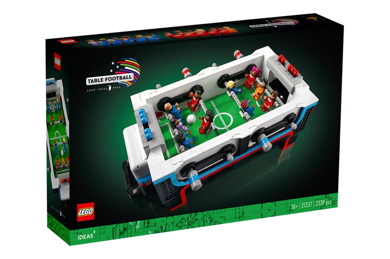 LEGO Ideas 全新「手足球」積木套組正式亮相