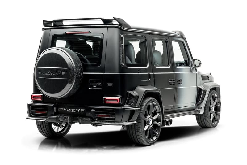 Mansory 打造 900 匹馬力 Mercedes-AMG G63 黑灰漸層樣式改裝車型