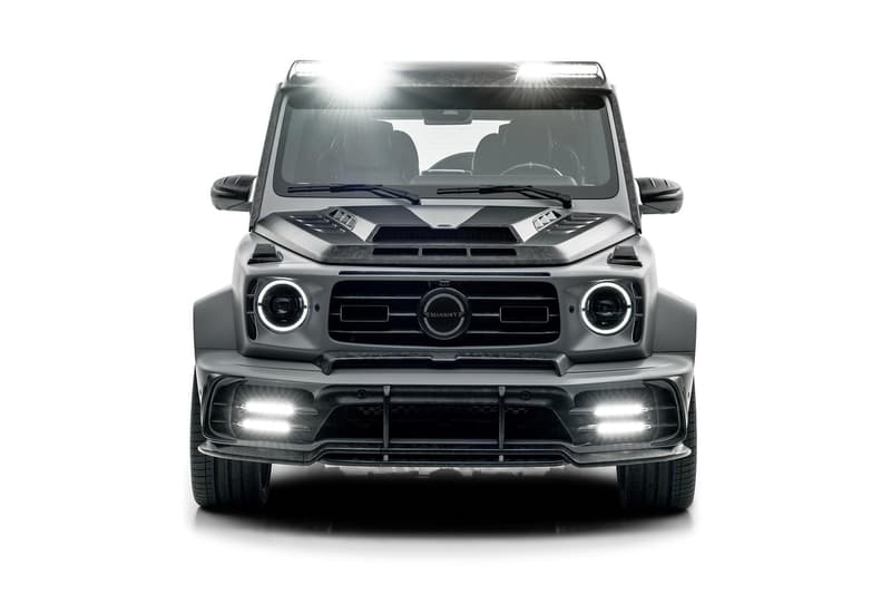 Mansory 打造 900 匹馬力 Mercedes-AMG G63 黑灰漸層樣式改裝車型
