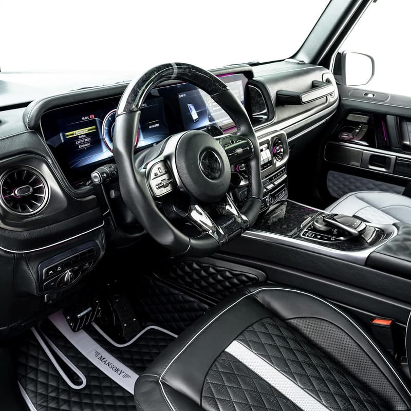 Mansory 打造 900 匹馬力 Mercedes-AMG G63 黑灰漸層樣式改裝車型
