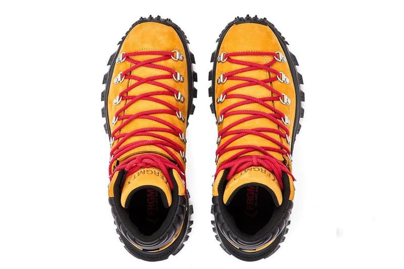 fragment design x Moncler TrailGrip GTX High 联名登山靴正式發佈