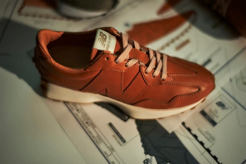 New Balance 327 推出日本製頂級栃木皮革別注款式