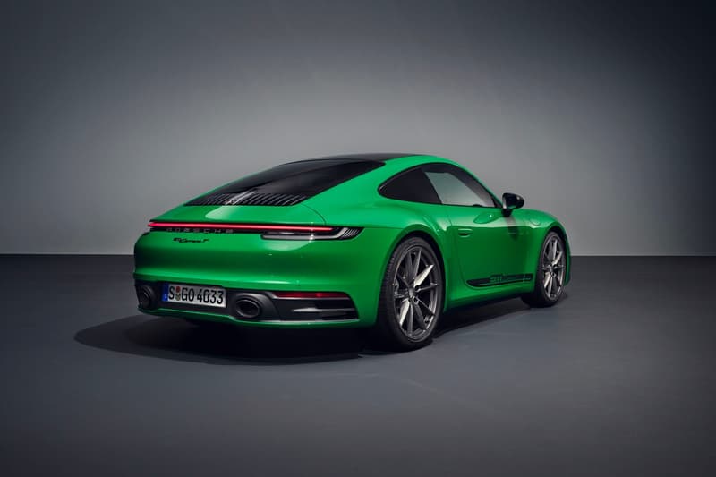 Porsche 正式發表全新輕量化車型 911 Carrera T