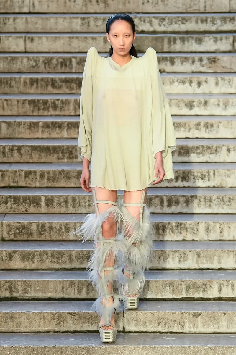 Rick Owens 正式發佈 2023 春夏女裝系列「EDFU」