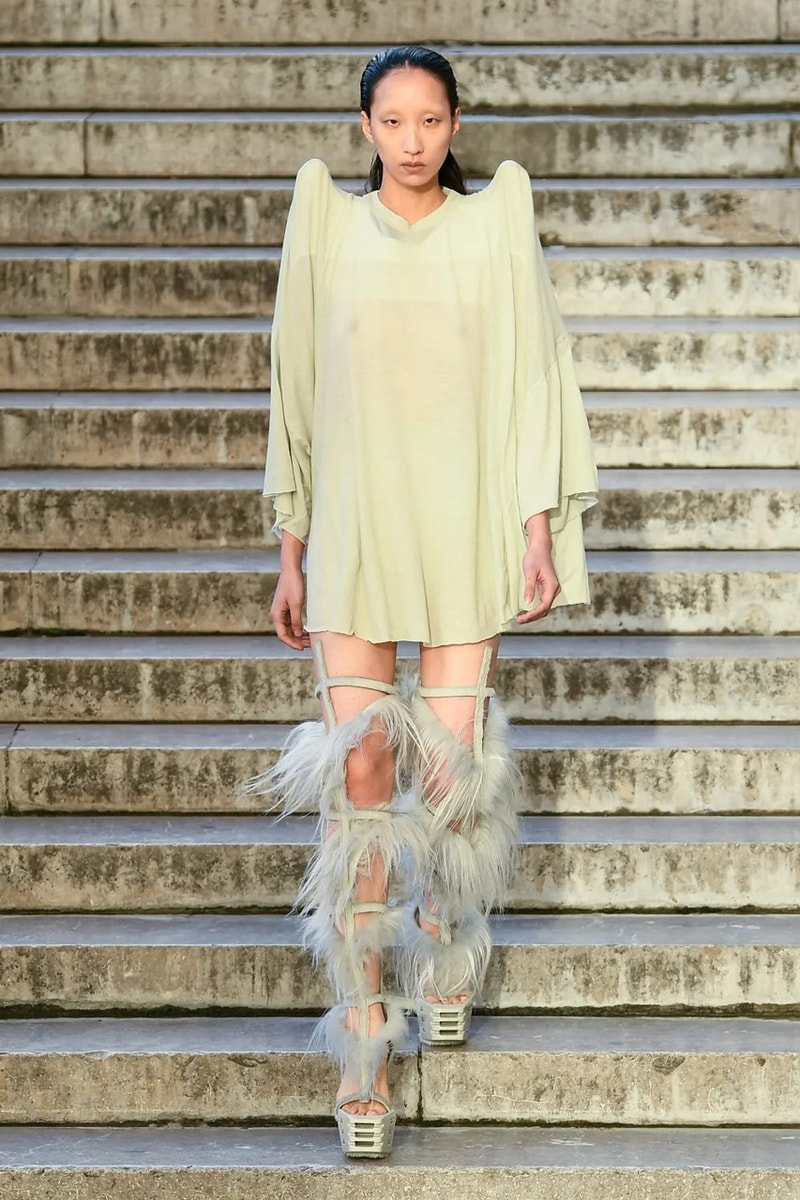 Rick Owens 正式發佈 2023 春夏女裝系列「EDFU」