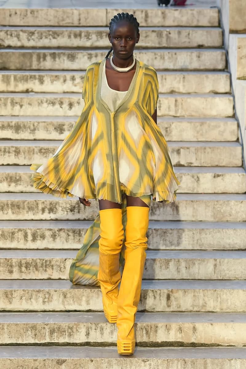 Rick Owens 正式發佈 2023 春夏女裝系列「EDFU」