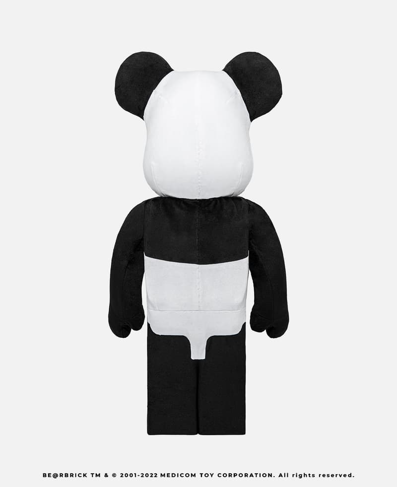 CLOT 携手 MEDICOM TOY 打造全新 BE@RBRICK PANDA 大熊猫