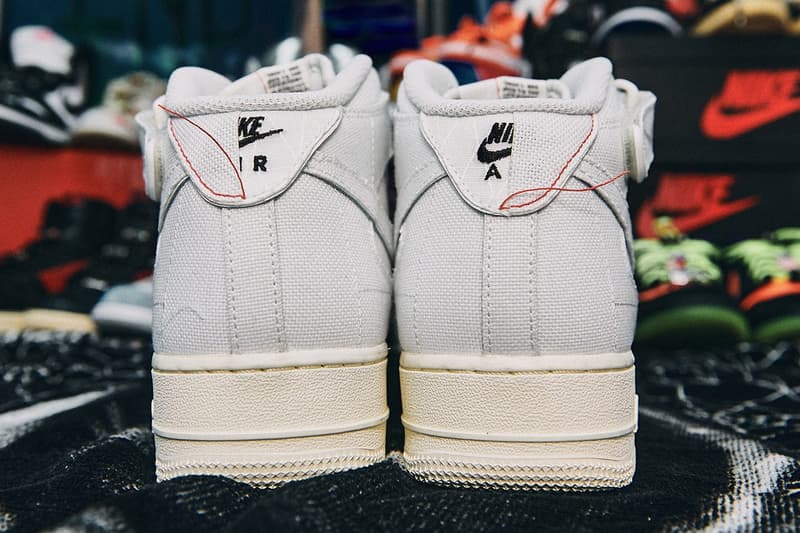 率先近賞 99%IS- x GR8 定製版本 Nike Air Force 1 Mid「雙層可撕裂設計」鞋款