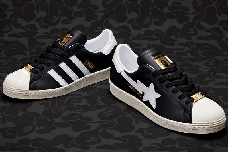 A BATHING APE® × adidas Originals 全新「SUPERSTAR 80S」正式发售