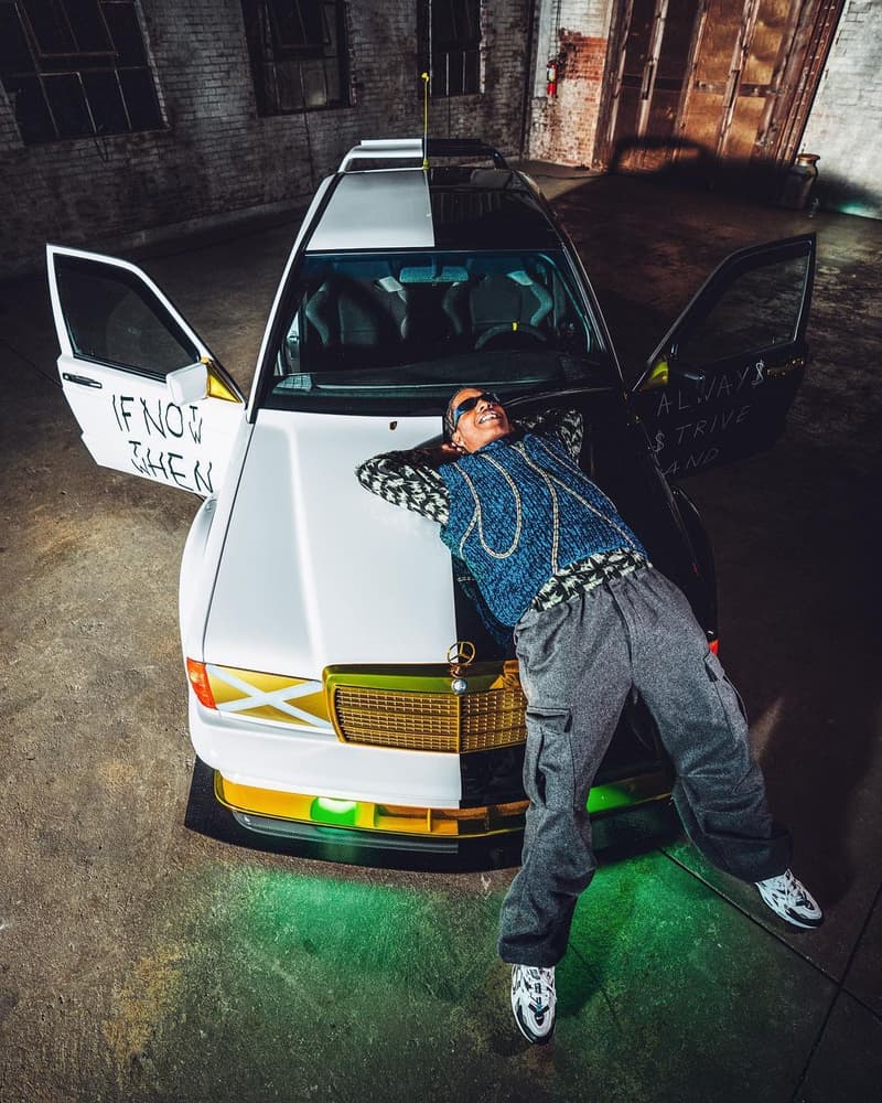 率先近賞 A$AP Rocky 獨特定製坐駕 Mercedes-Benz 190E