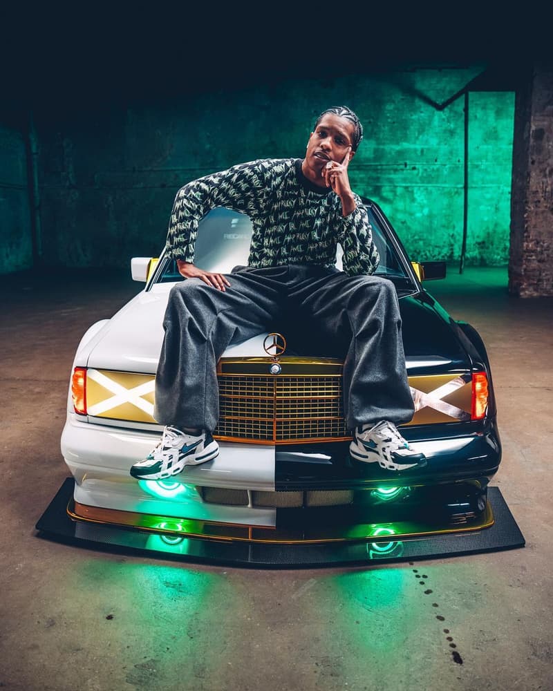 率先近賞 A$AP Rocky 獨特定製坐駕 Mercedes-Benz 190E