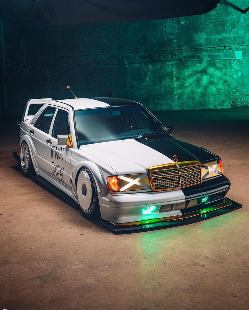 率先近賞 A$AP Rocky 獨特定製坐駕 Mercedes-Benz 190E