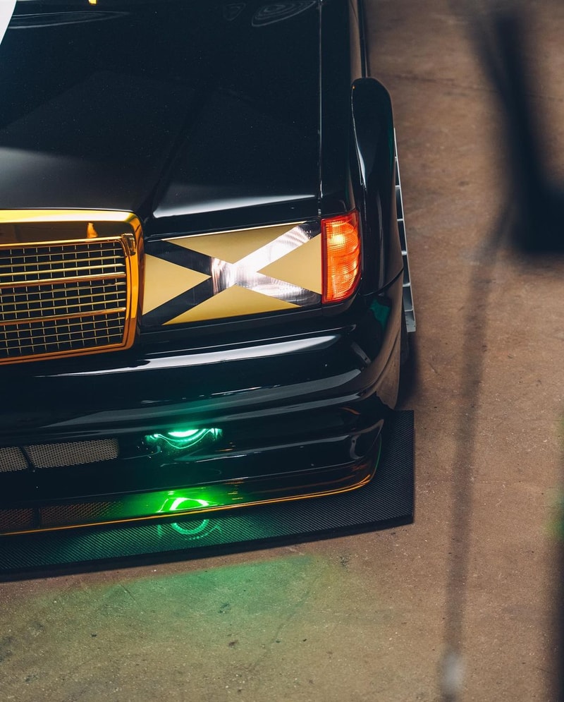 率先近賞 A$AP Rocky 獨特定製坐駕 Mercedes-Benz 190E