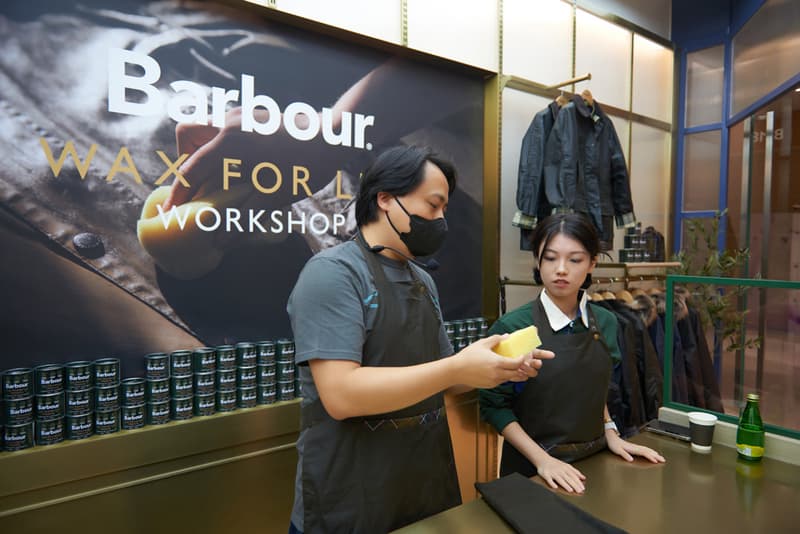 走进 Barbour 全新 Re-Waxing 体验空间