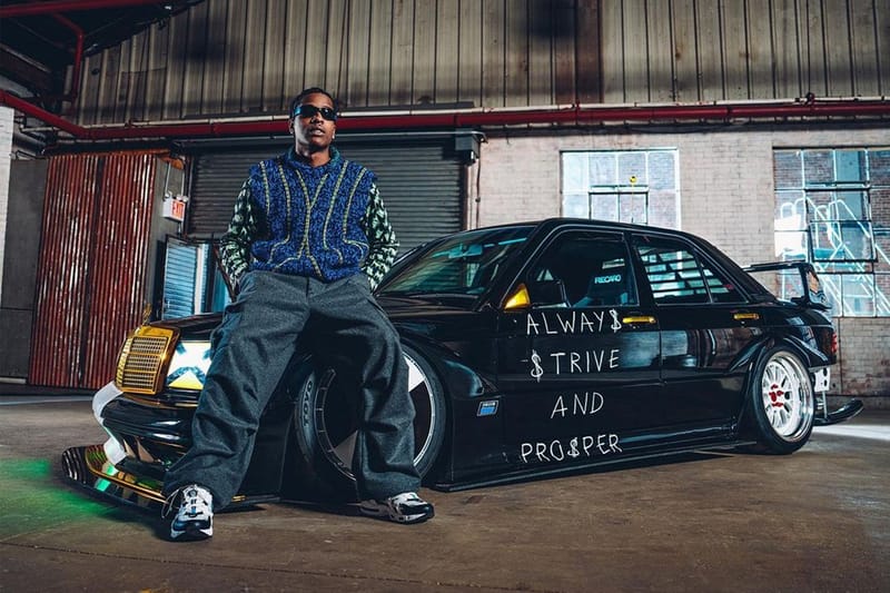 率先近賞 A$AP Rocky 獨特定製坐駕 Mercedes-Benz 190E