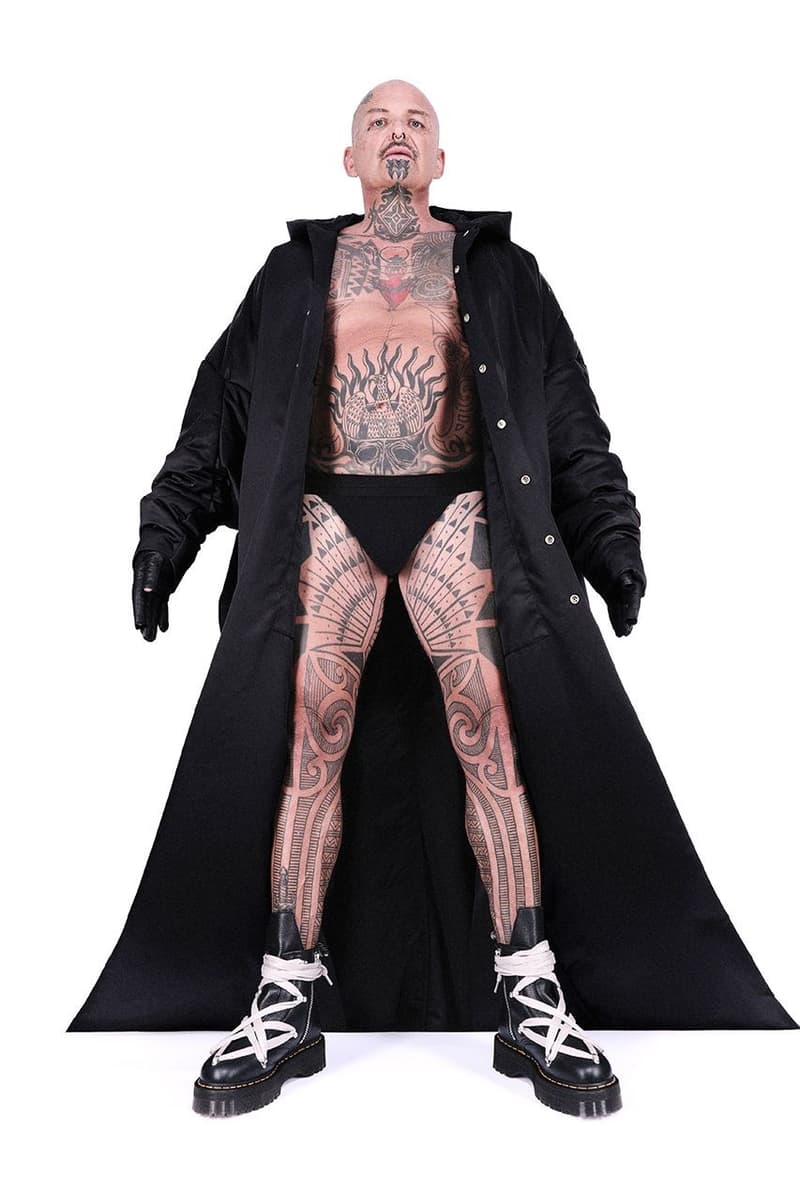 Rick Owens x Dr. Martens 1460、1918 联名靴款「Black Lunar」配色正式登场