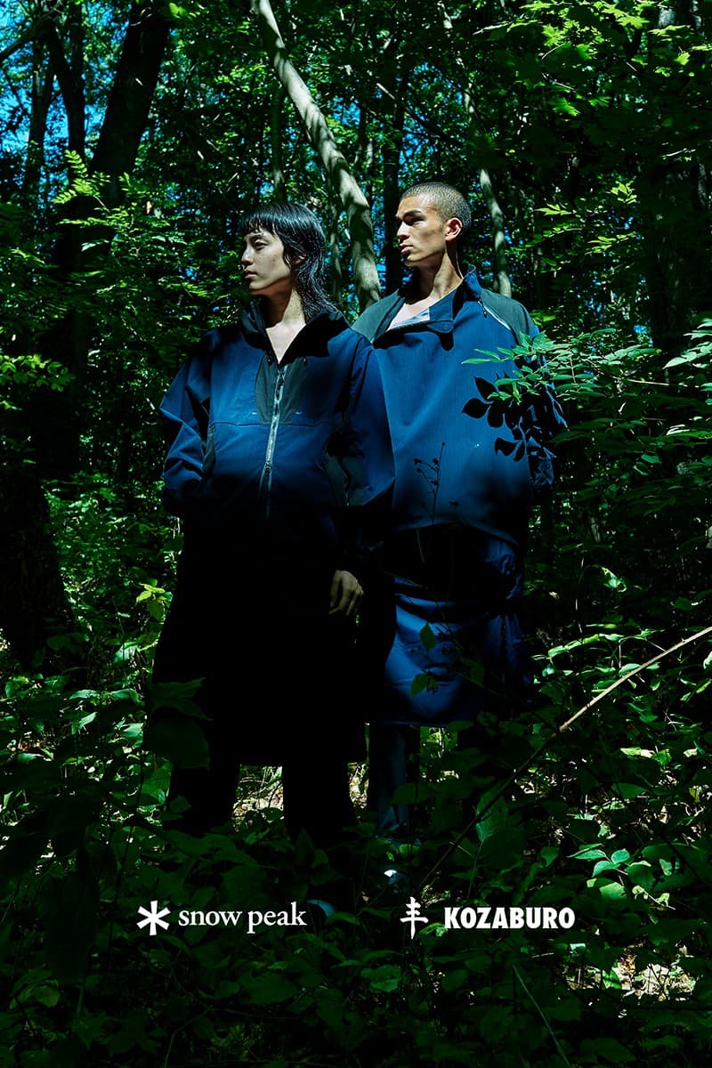 KOZABURO x Snow Peak 2022 最新秋冬聯名系列正式登場