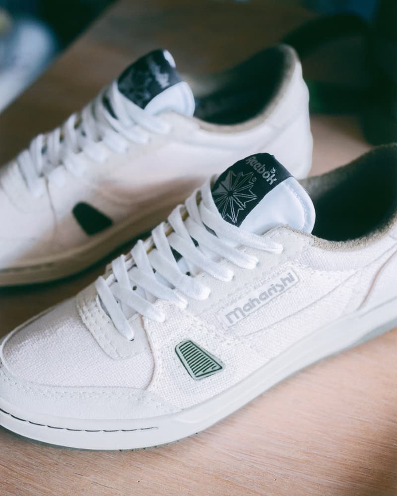 Reebok × Maharishi 全新 LT Court Hemp 联名鞋款正式发售