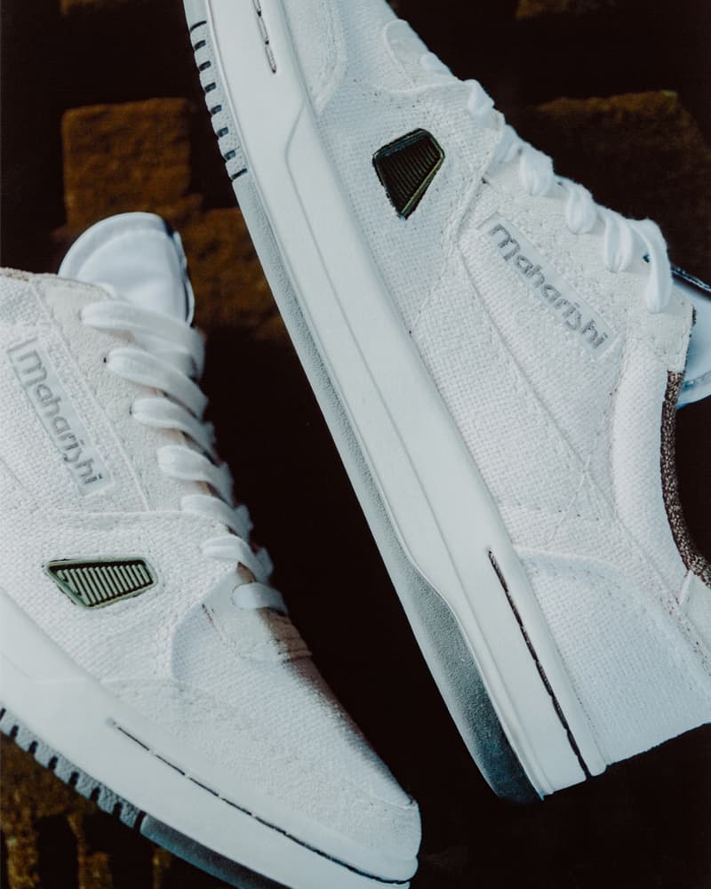 Reebok × Maharishi 全新 LT Court Hemp 联名鞋款正式发售