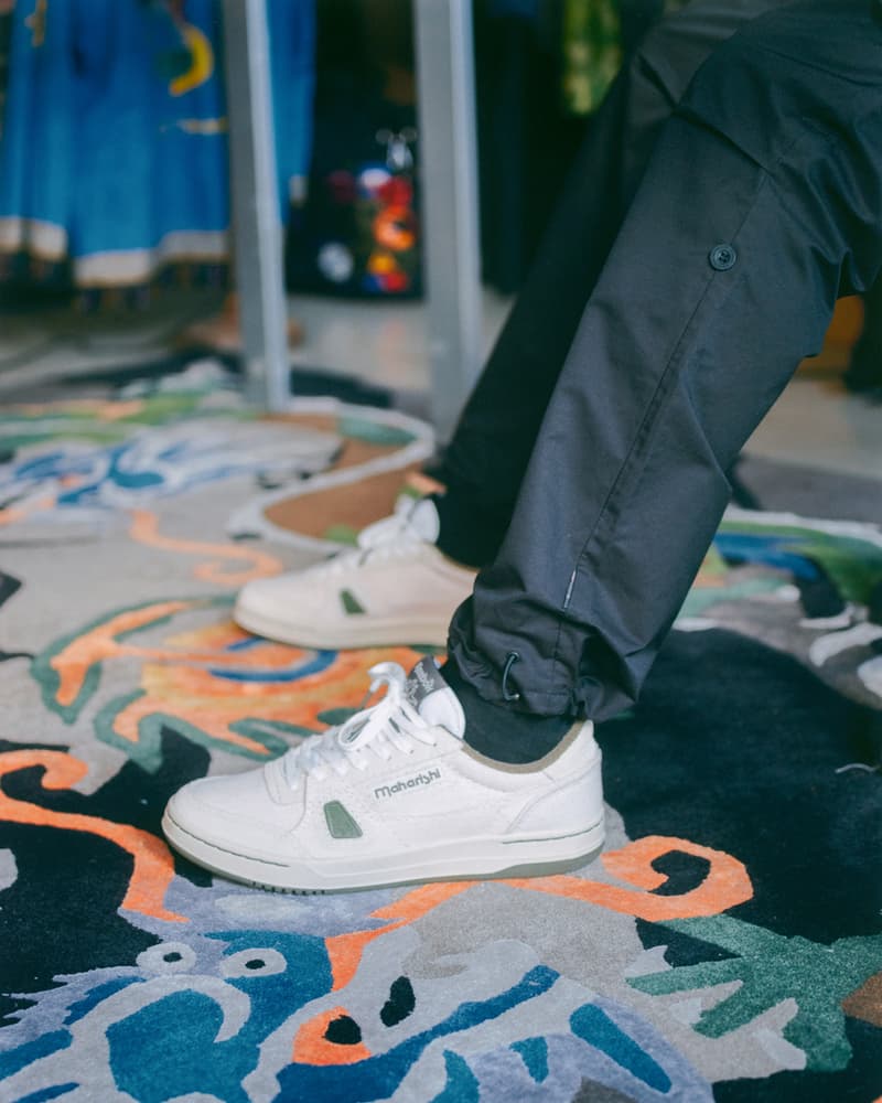 Reebok × Maharishi 全新 LT Court Hemp 联名鞋款正式发售